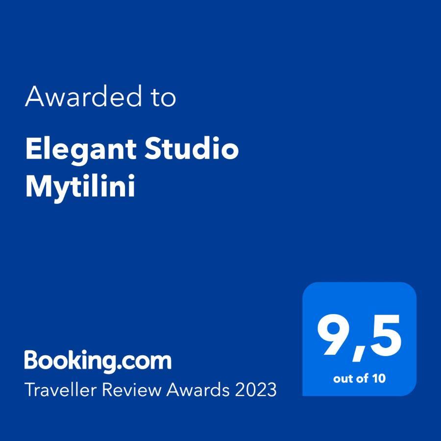 Elegant Studio Mytilini Lejlighed Eksteriør billede